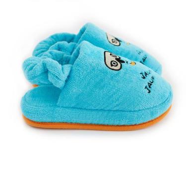 Imagem de Pantufa Chinelo Infantil Milk&Moo, Azul