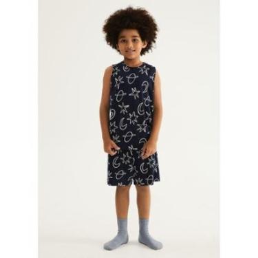 Imagem de Pijama Curto Infantil Menino Em Algodão-Masculino