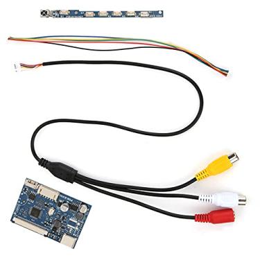 Imagem de Acouto Placa de Driver de Entrada AV de 50 Pinos e 2 Canais para 7/9/10. Telas LCD Em Polegadas - Fácil Instalação e Uso Versátil