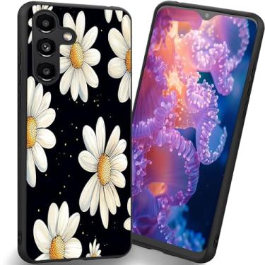 Imagem de RUUHLJLET Projetada para Samsung Galaxy S26 5G de 6,3 polegadas, a capa fosca macia oferece proteção total (margarida)