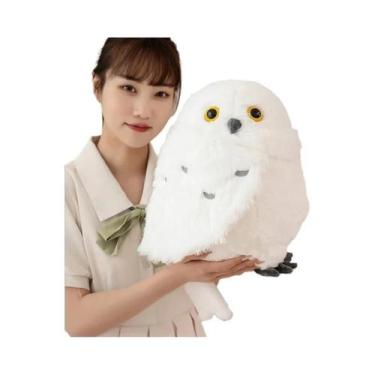 Imagem de Brinquedo De Pelúcia De Coruja Redonda E Fofa 30/36CM, Boneco De Dormi