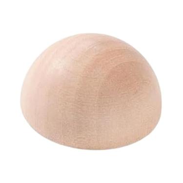 Imagem de Fancyes Ferramenta de prensa para pratos de cerâmica, em madeira, para iniciantes, portátil, para moldar a parte superior de tigelas e pratos, 8cm