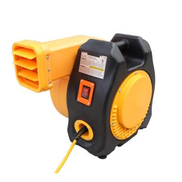 Imagem de Zoom Blowers Soprador de ar para casa inflável de nível comercial, ventilador portátil e poderoso para explodir casa de crianças, castelo, saltar e escorregadores de água, inclui cabo de alimentação de 4,5 m – 1 hp, motor de 115 V