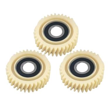 Imagem de menolana Conjunto de 3 Engrenagens de Reposição para Motor de Bicicleta Elétrica 35T - Fácil Instalação - Compatível com Bicicletas Elétricas de 500W, 750W e, Rolamento de 12 Mm