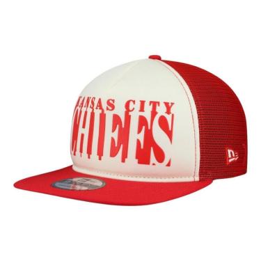 Imagem de Boné New Era 950 A-Frame Kansas City Chiefs Team Cutout-Masculino