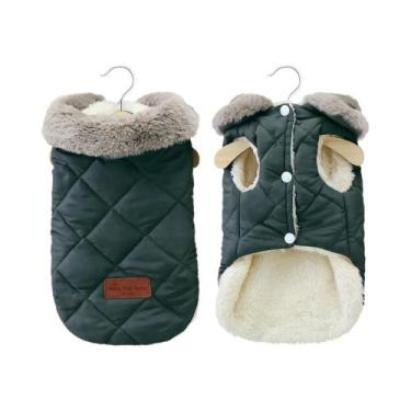 Imagem de Jaqueta Quente E Macia Para Animais De Estimação, Roupas De Inverno Pa