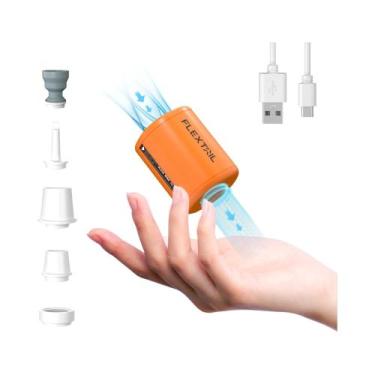 Imagem de Bomba De Ar Elétrica Portátil 4kPa Para Colchões De Ar, Colchonetes, F