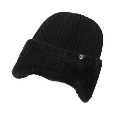 Imagem de Gorro De Tricô Quente Para Proteção Auricular No Inverno Para Homens I