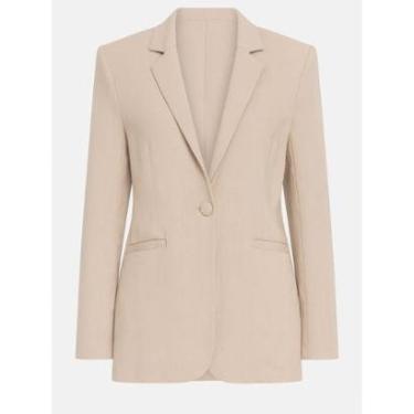 Imagem de Blazer Linho Feminino Casual Crocker - 50629-Feminino