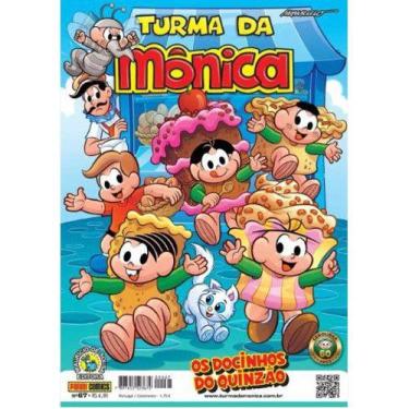 Imagem de Gibi - turma da mônica - ed 67 - os docinhos do quinzão