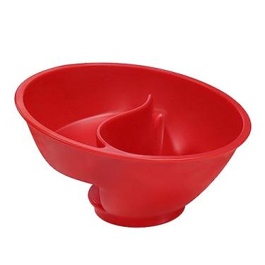 Imagem de Copo de Cereal Alimento com Separação Seco e Molhado Utensílios Domésticos para Cereais Iogurte Batatas Fritas Molho