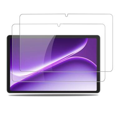 Imagem de NOUKAJU [Pacote com 2] Protetor de tela para tablet OnePlus Pad Go 2 de 12,1 polegadas, vidro temperado HD, dureza 9h, arranhões, anti-impressão digital, protetor de filme de vidro temperado para
