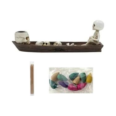 Imagem de Conjunto De 3 Peças De Artesanato Em Resina Para Aromaterapia Com Tema