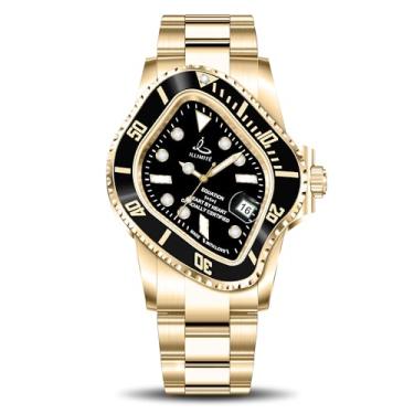 Imagem de ILLIMITE Relógio masculino automático derretido japonês Miyota 8215, movimento mecânico automático, impermeável, aço inoxidável, arte surrealista, relógios de pulso Pea001