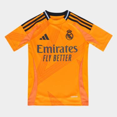 Imagem de Camisa Real Madrid Infantil Away 24/25 s/n° Torcedor Adidas-Masculino