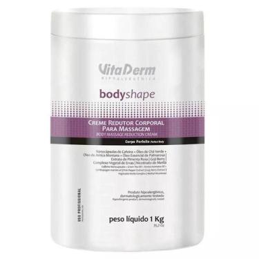 Imagem de Creme Redutor Corporal Para Massagem 1kg Vita Derm - VITADERM