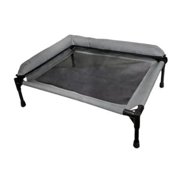 Imagem de FJMQHU Cama Elevada para Cães, Feita de Malha Respirável E Antiderrapante, Portátil, para Cães de Pequeno E Médio Porte, Ideal para Casa, M