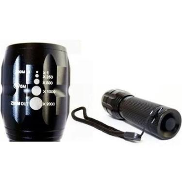 Imagem de Lanterna Tática Zoom e Strobo-Unissex