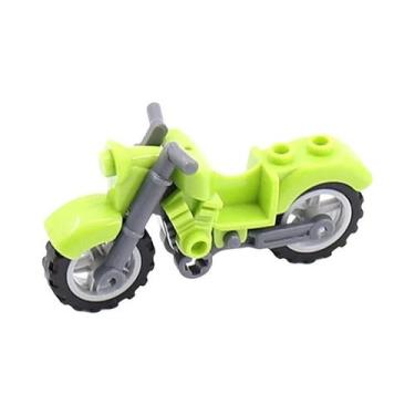 Imagem de Blocos De Montar De Motocicleta Militar Para Crianças, Modelo De Arma,