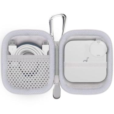 Imagem de Baval Capa rígida de viagem para gravador de voz portátil com IA da Anker Soundcore Work (capa branca)