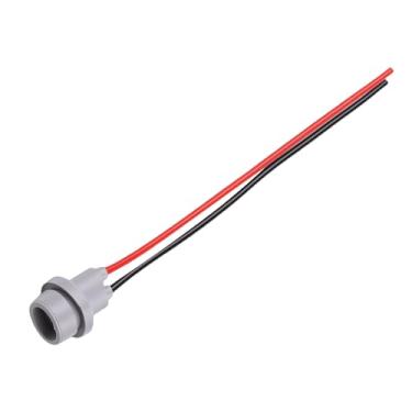 Imagem de Jiawu Chicote de Soquete de Lâmpada T10 à Prova de Choque W5W 168 194 Cabos para Luzes de Marcação Laterais, Fácil Substituição