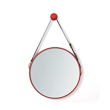 Imagem de Espelho de parede moderno simples banheiro espelho anti-neblina espelho lavatório AN1015 916 (tamanho: preto)