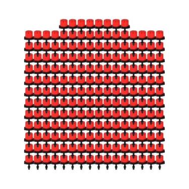 Imagem de Cabeça De Gotejador De Água Com Fluxo Ajustável, 100 Peças, Durável, A