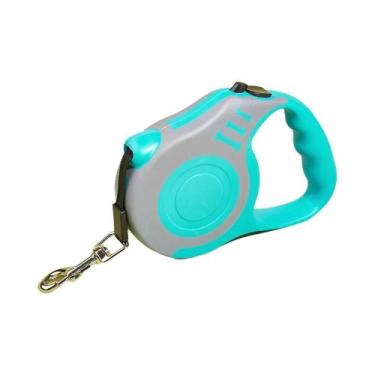 Imagem de Coleira Retrátil Automática Para Cães E Gatos Pequenos 3m 5m, Guia Dur