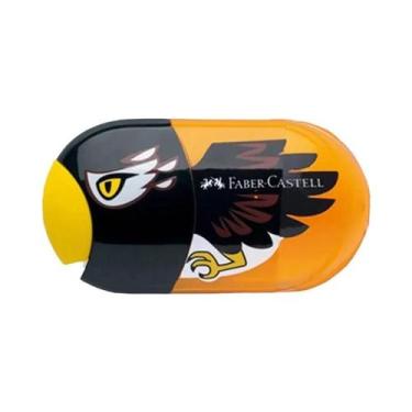 Imagem de Afiador De Lápis De Dupla Abertura Faber Castell: Material Escolar Fof