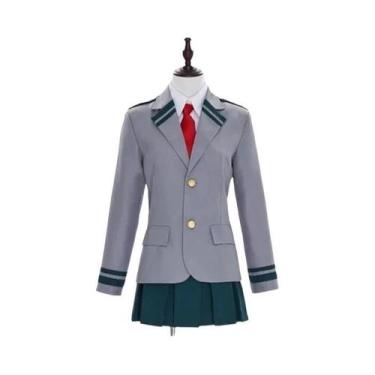 Imagem de Conjunto De Fantasia Cosplay Unissex My Hero Academia, Uniforme Escola