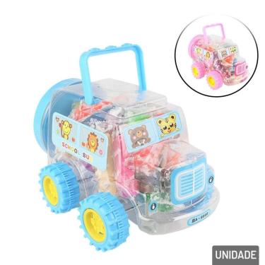 Imagem de Massinha de Modelar 18 Peças no Carrinho Color - Tudo em Caixa