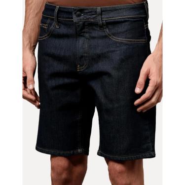 Imagem de Bermuda Calvin Klein Jeans Masculina Five Pockets Escura-Masculino