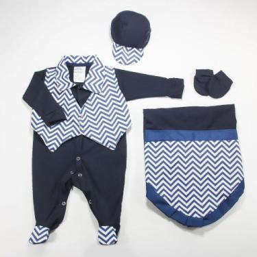 Imagem de kit saída maternidade para menino  roupinha de bebê saída de maternida