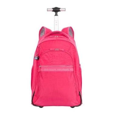 Imagem de Mochila Sestini 2 Compartimentos Paul Frank T03 Dark Pink-Unissex