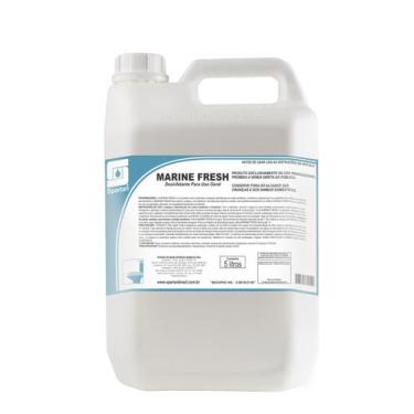 Imagem de Limpador Desinfetante Uso Geral Marine Fresh 5L Concentrado Pisos Azul