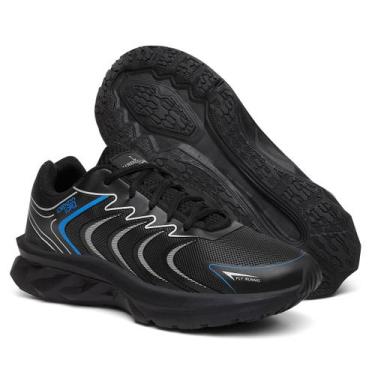 Imagem de Tênis Masculino Academia Esportivo Running Corrida Caminhada Ultra Lev