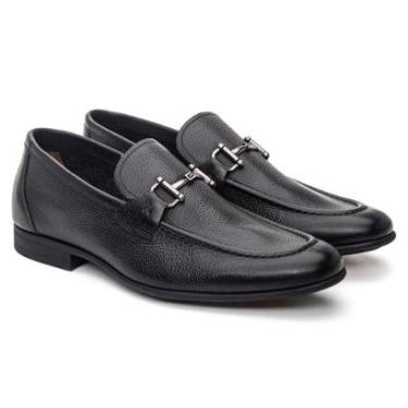 Imagem de Sapato Mocassim Masculino Couro Jacometti Confortável-Masculino