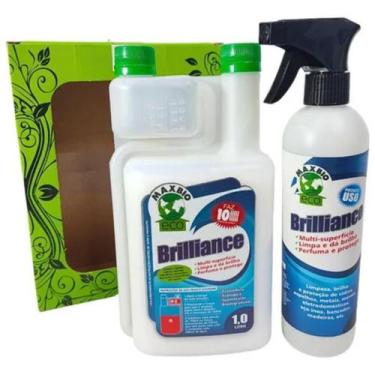 Imagem de Brilliance Concentrado Limpa Perfuma Vidro Mdf Inox Ecologic - Maxbio