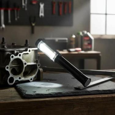 Imagem de Lanterna 400 Lumens Com Imã, 3 Iluminações Portátil 19 Cm - Montain Wo