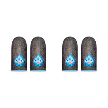Imagem de Luvas De Dedo Luminosas Para Jogos (1-20 Pares) - Capas Respiráveis Pa