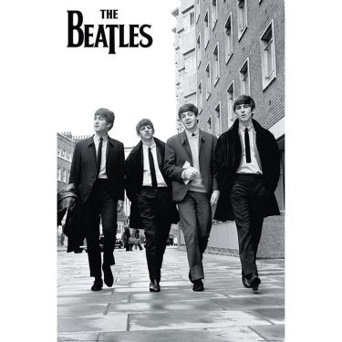 Imagem de Pôster de música dos Beatles com pintura de parede 40x60cm