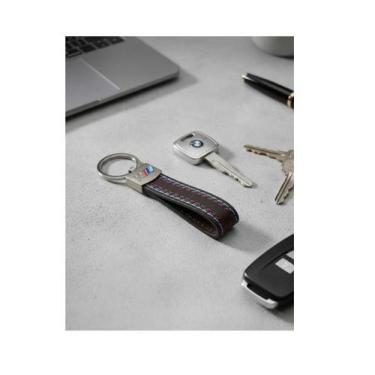 Imagem de Chaveiro Bmw Em Metal E Couro De Luxo Para Chave - RUULTZ BMW