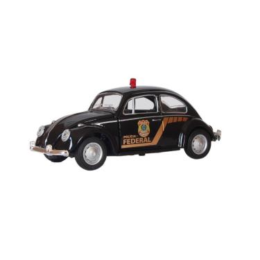 Imagem de Miniatura Fusca da Polícia Federal 1967 Die Cast 1:32
