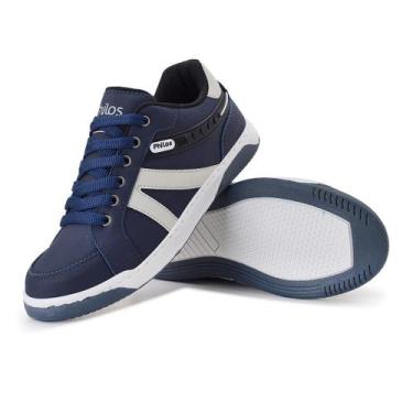 Imagem de Tenis Masculino Philos Demcrata Sapatenis Homem Casual - Democrata, Ma
