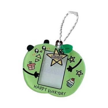 Imagem de Porta-Cartões De PVC Coreano Fofo Para Meninas, Pingente De Chaveiro P