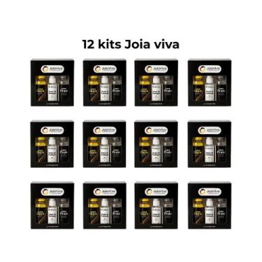 Imagem de Kit de Limpeza e Proteção para Joias - 12 Unidades - Joia Viva Allianz