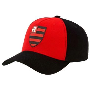 Imagem de Boné Flamengo Zico Brasão Oficial Licenciado - Ref 36009-Unissex