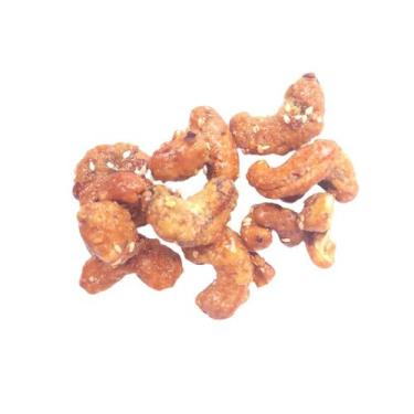 Imagem de Castanha de Caju Caramelizada com Gergelim 500g Crocante Doce Irresist