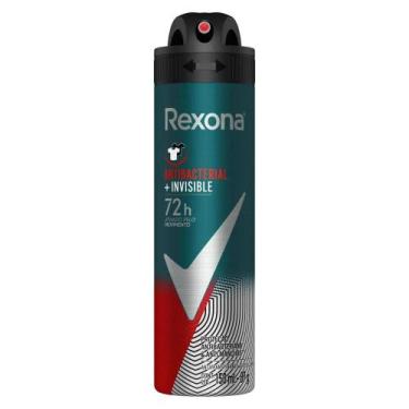Imagem de Desodorante Rexona Antibacterial+Invisible Men 150ml