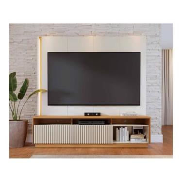 Imagem de Estante Home para Tv até 75 Polegadas com Led 2 Portas Jordão Freijó e